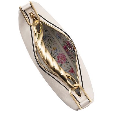 BCBGeneration Twisted Metal Handle Crossbody Bag