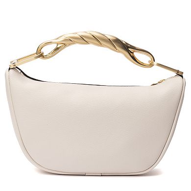 BCBGeneration Twisted Metal Handle Crossbody Bag