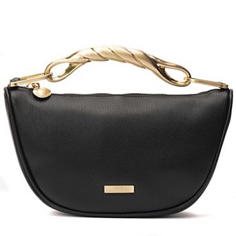 BCBGeneration Twisted Metal Handle Crossbody Bag