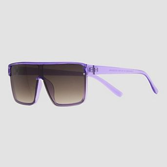 Women's Cali Blue 144mm Plastic Shield Sunglasses