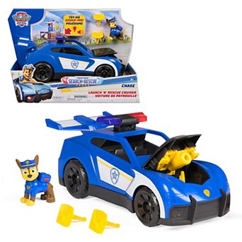PAW Patrol Chase Launch 'N' Rescue Cruiser with Figure & Projectiles