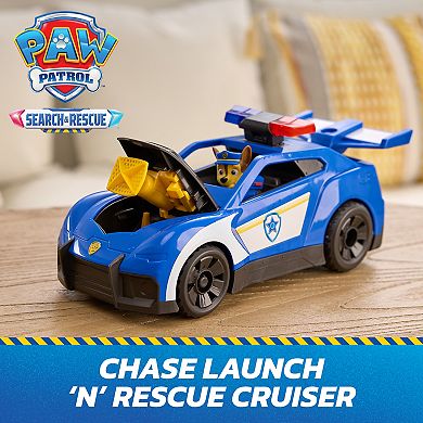 PAW Patrol Chase Launch 'N' Rescue Cruiser with Figure & Projectiles