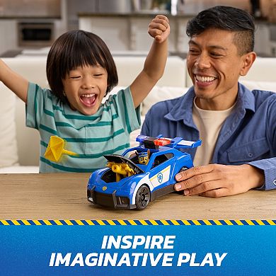 PAW Patrol Chase Launch 'N' Rescue Cruiser with Figure & Projectiles