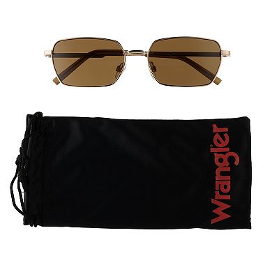 Women's Wrangler Metal 57mm Geometric Sunglasses