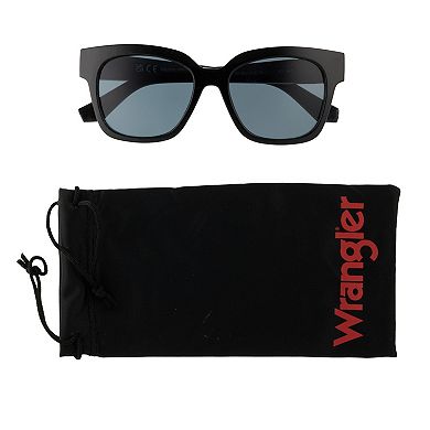 Women's Wrangler 51mm Plastic Square Sunglasses
