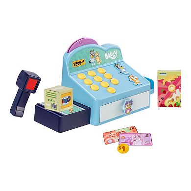 BLUEY Role-Play Cash Register with Music, Phrases & Sounds