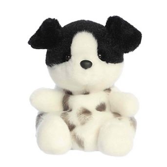 Aurora Mini Adorable Stuffed Animal 5" Snorkels Black & White Dog Palm Pals