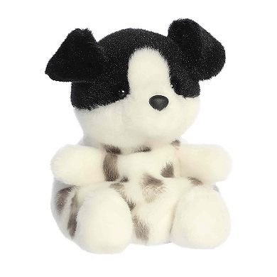 Aurora Mini Adorable Stuffed Animal 5" Snorkels Black & White Dog Palm Pals