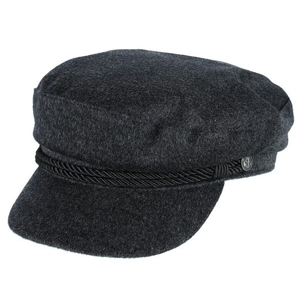 帽子 Wool Felt Fisherman Cap CTM Women's Wool Blend Fisherman Cap