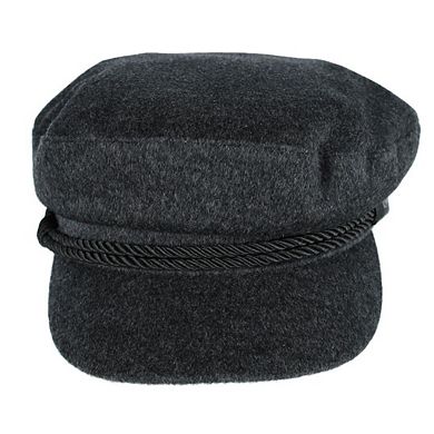 CTM Women's Wool Blend Fisherman Cap