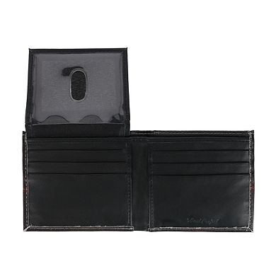 CTM Men's Electric Tiger Bifold Wallet
