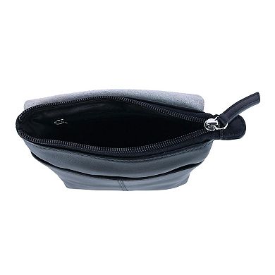 Women's Western Leather Cow Print Crossbody Purse