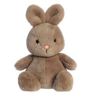 Aurora Vibrant 8.5" Dumplin' Bunny Spring Small Taupe Stuffed Animal