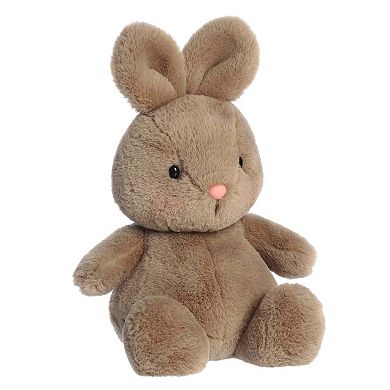 Aurora Vibrant 8.5" Dumplin' Bunny Spring Small Taupe Stuffed Animal