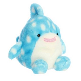 Aurora Mini Blue Adorable Stuffed Animal 5" Dottie Whale Shark Palm Pals
