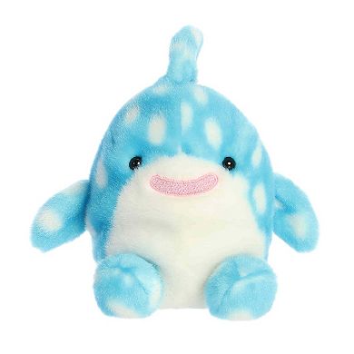 Aurora Mini Blue Adorable Stuffed Animal 5" Dottie Whale Shark Palm Pals