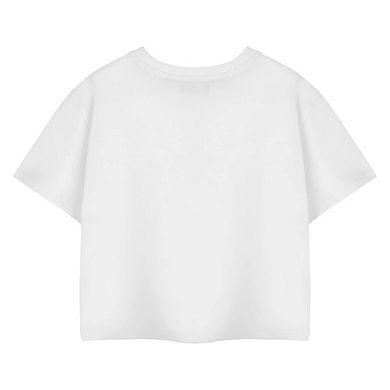 Barbie Womens/Ladies California Dream Short-Sleeved Crop T-Shirt