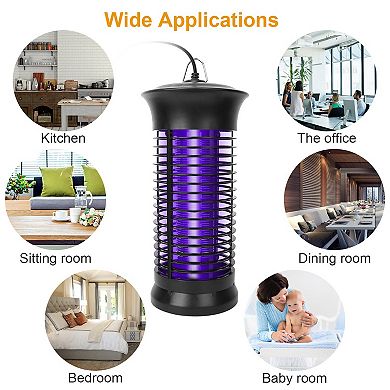 Electric Bug Zapper & Mosquito Killer with UV Light Odorless, Quiet Insect Trap