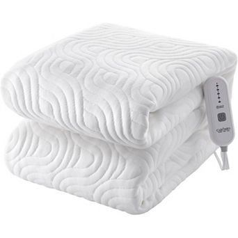 Heated Mattress Pad - 5 Heat Settings, 10H Timer, 18" Deep Pocket Electric Topper
