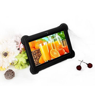 Black Kids Silicone Protective Case for KOCASO M752H Shockproof & Anti-Scratch