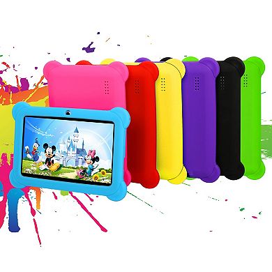 Black Kids Silicone Protective Case for KOCASO M752H Shockproof & Anti-Scratch