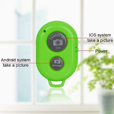 Wireless Shutter Remote Control for Android & iOS Phones Unique Bluetooth Camera Clicker