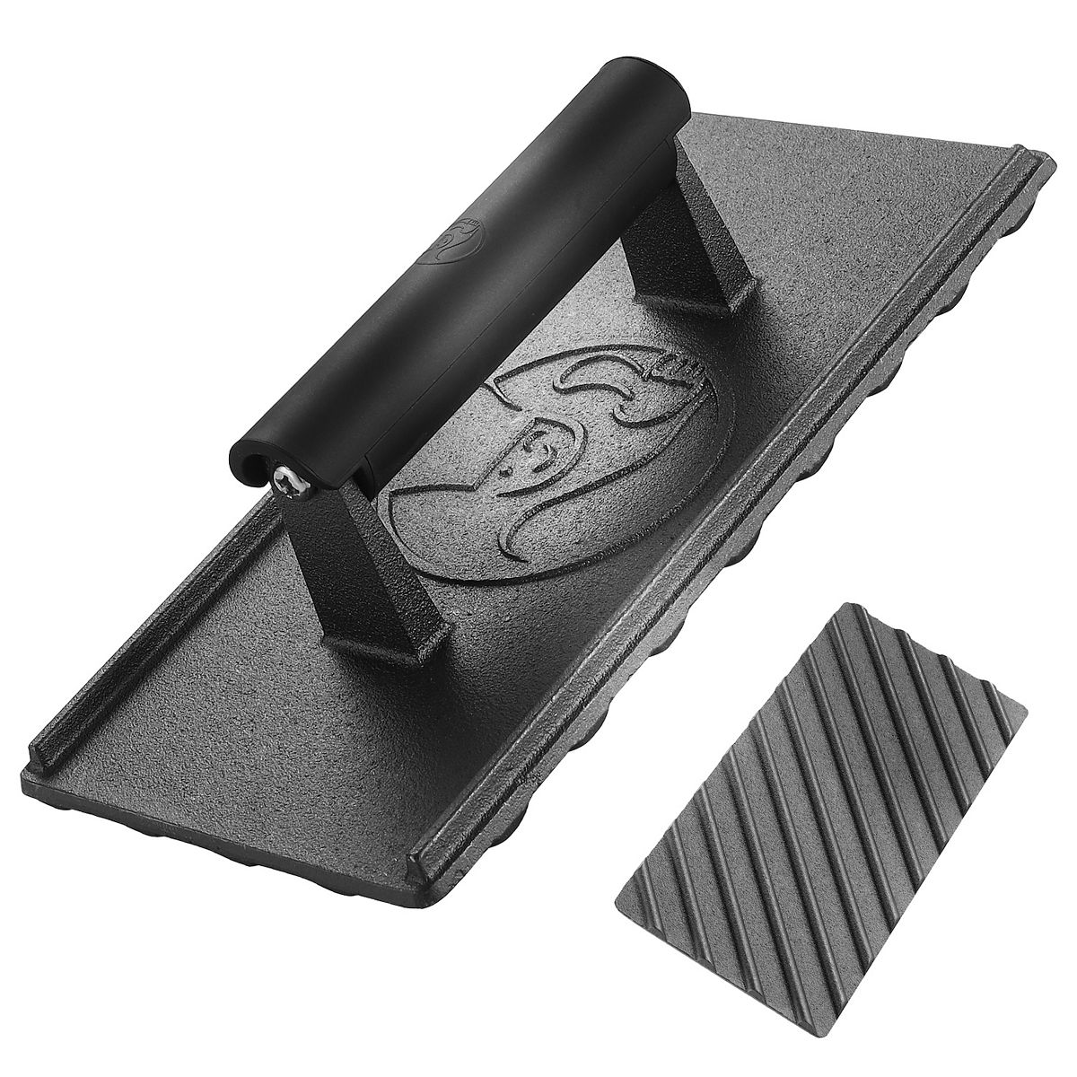 Grill Press Heavy Duty Smash Burger Press for Griddle with Heat-Resistant Handle - Grill Press Cast Iron