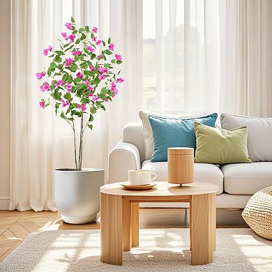 150cm Artificial Bougainvillea Tree Faux Plant for Porch Indoor or Office Decor