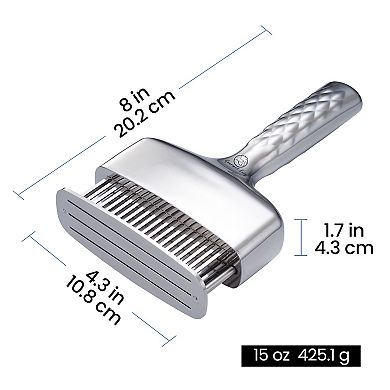 Meat Tenderizer Tool, Ultra Sharp Needle Blades 100% Stainless-Steel, Heavy-Duty