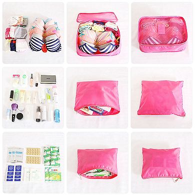 Travel Packing Cubes 9Pcs Water-Resistant Clothes Organizer Bags for Luggage