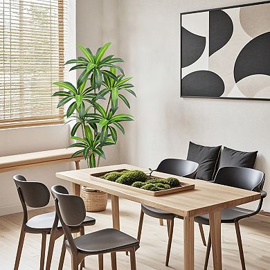 5FT Artificial Dracaena Tree Realistic Faux Plant for Home Office Entryway Decor