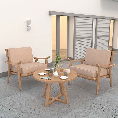 Covers&All Outdoor Seat / Back Cushion with Highly Durable Olefin Fabric