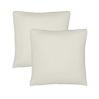 Covers&All Sunbrella Outdoor Throw Pillows, Pack of 2, Water & UV Fade Resistant (Insert with Cover)