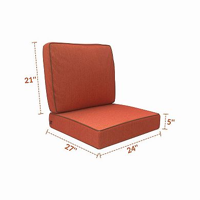 Covers&All Indoor/Outdoor Deep Seating Sunbrella Cushion