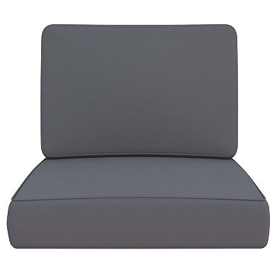 Covers&All Replacement Cushions for Outdoor Furniture, Cushions with Cover Made of Cover Rite Fabric
