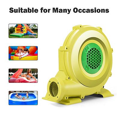 Costway Air Blower Pump Fan 950 Watt 1.25HP For Inflatable Bounce House Bouncy Castle