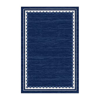 Garvee Modern Minimalist Area Rug Ultra Thin Machine Washable Non Slip Rug for Living Room Bedroom