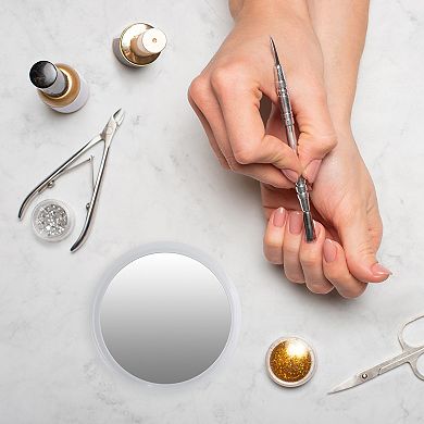 Travel Suction-Cup Mirror — 7X Magnification