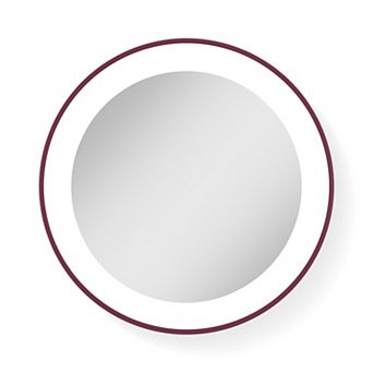 LED Ring Compact Mirror — 10X Magnification (Suction Mount)