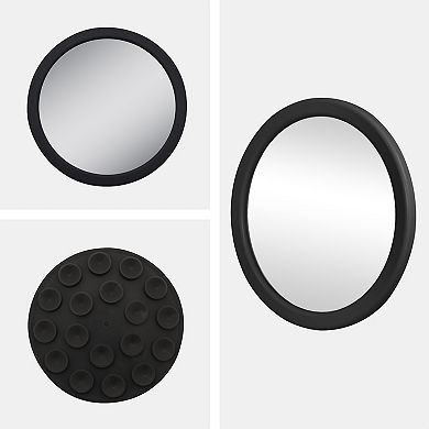 E-Z Grip Compact Mirror with Magnification 12X and Suction Cups