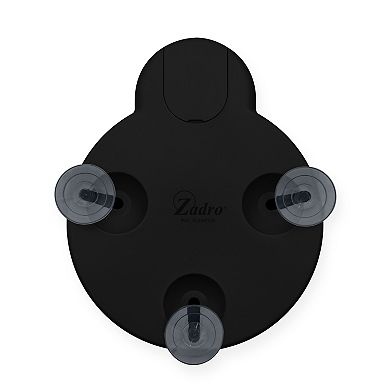 LED Lighted Compact Mirror with Magnification 15X and Retractable Suction Cups