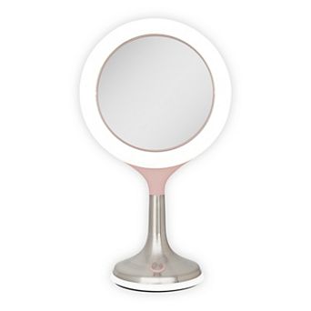 Solana LED Vanity Mirror — 8X/1X Dual Magnification (Touch Control)