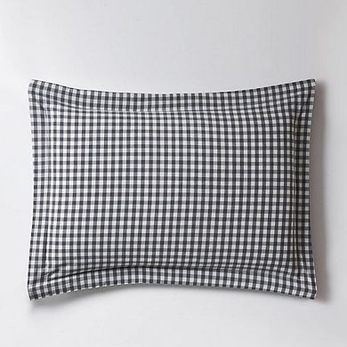 Fabibe Light Cotton Checkered Pillow Shams
