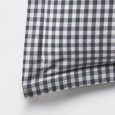 Fabibe Light Cotton Checkered Pillow Shams