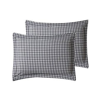 Fabibe Light Cotton Checkered Pillow Shams