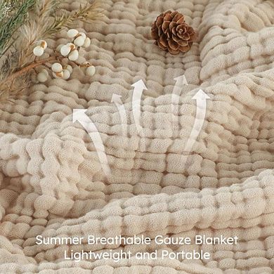 Fabibe Organic Cotton Breathable Blanket