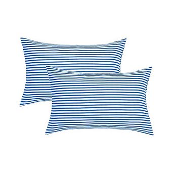 Fabibe Striped Natural Cotton Standard Pillowcases