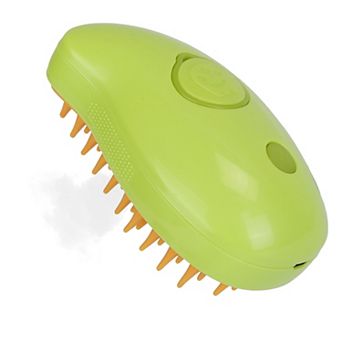 3-in-1 Cat Grooming Steam Brush, USB Rechargeable Pet Hair Comb & Massage Brush for Dogs/Cats
