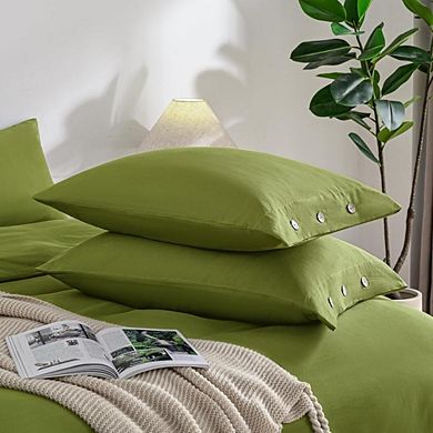 Fabibe Washed Cotton Breathable Pillowcases