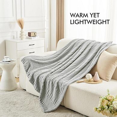 Fabibe Soft Boho Breathable Blanket
